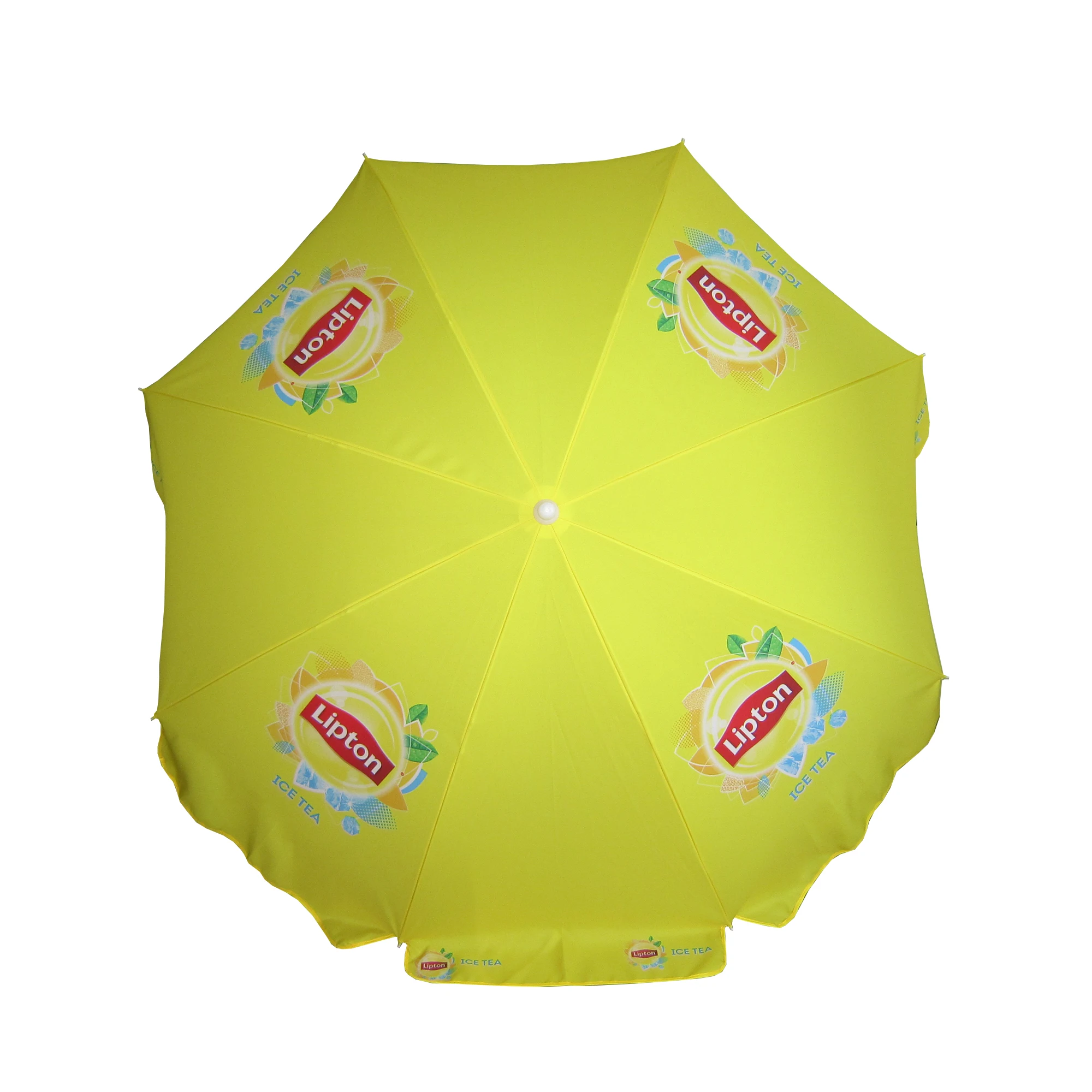 advertising beach sun umbrella with logo