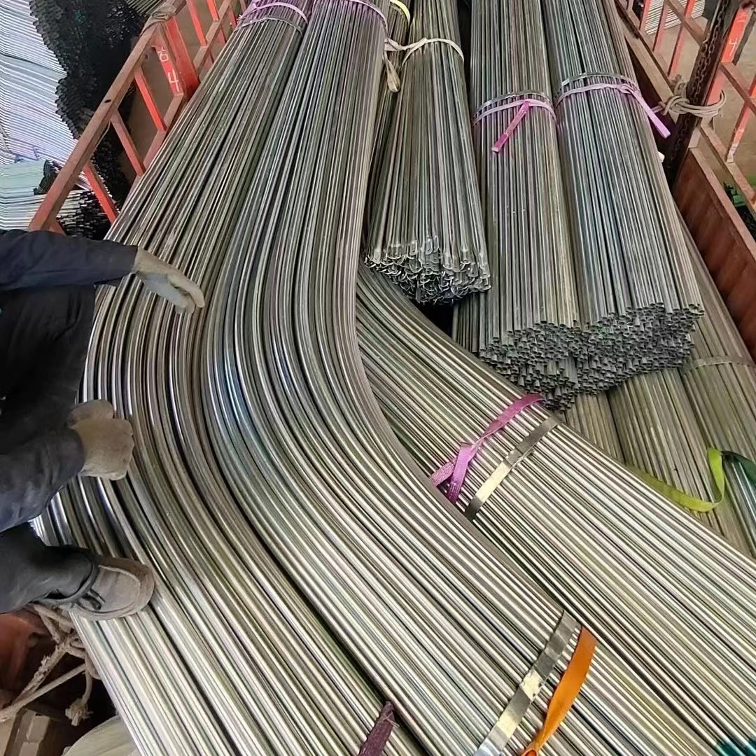 Green house Plastic tube steel frame greenhouse structure gi steel pipe