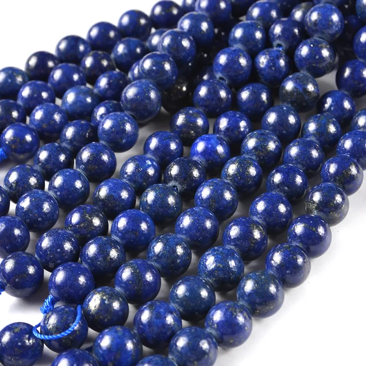 Natural stone beads strand factory direct wholesale loose customize lapis lazuli