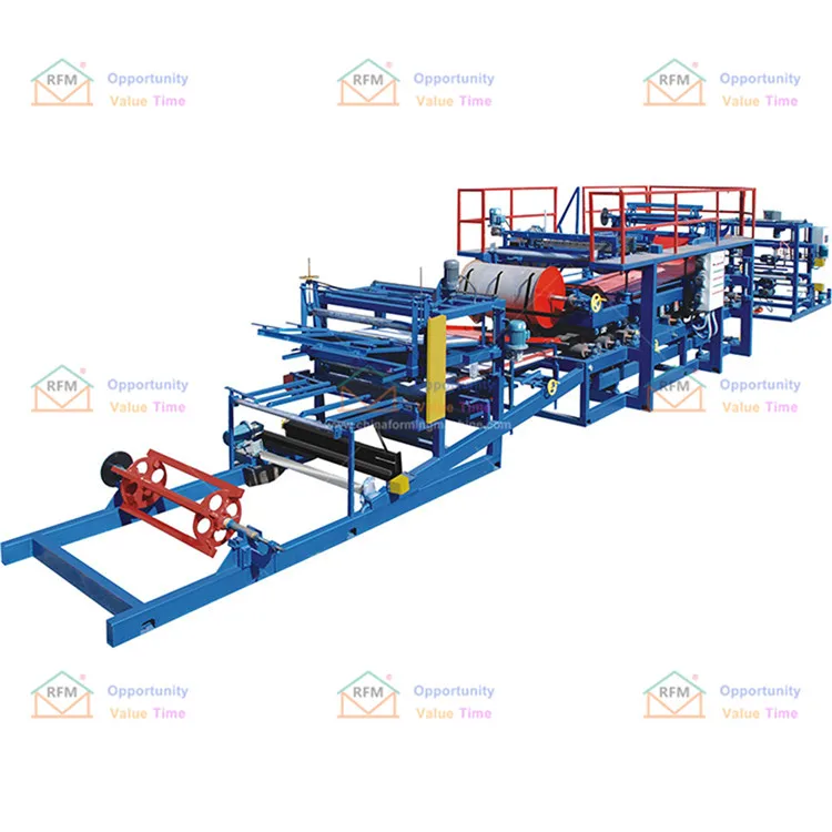 Manufacturers Selling Automatic High-quality Sandwich Panel Roof and Wall Panel Rolling Forming Machines Steel Tile 5-10m/min
