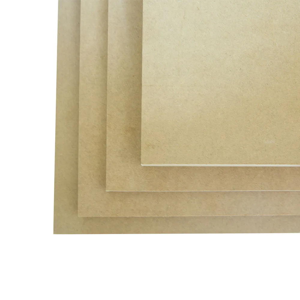 OEM color melamine finish MDF white 18 mm MDF original board produced by certified factory