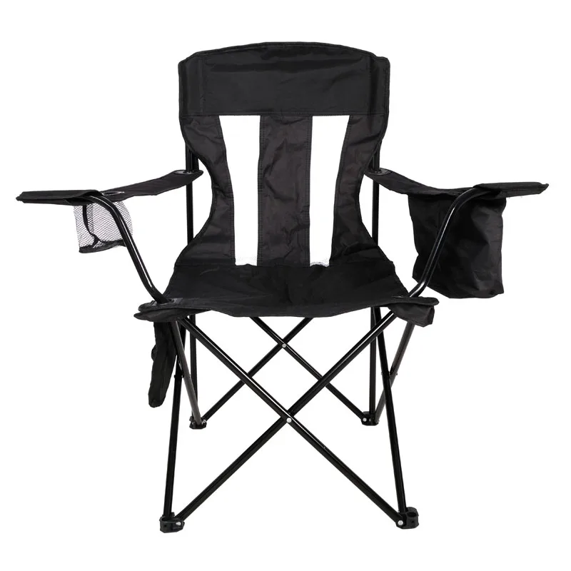 Customizable Modern Style Outdoor Camping Chair High Quality Fabric with Stainless Steel Metal Foldable for Home or Office Use