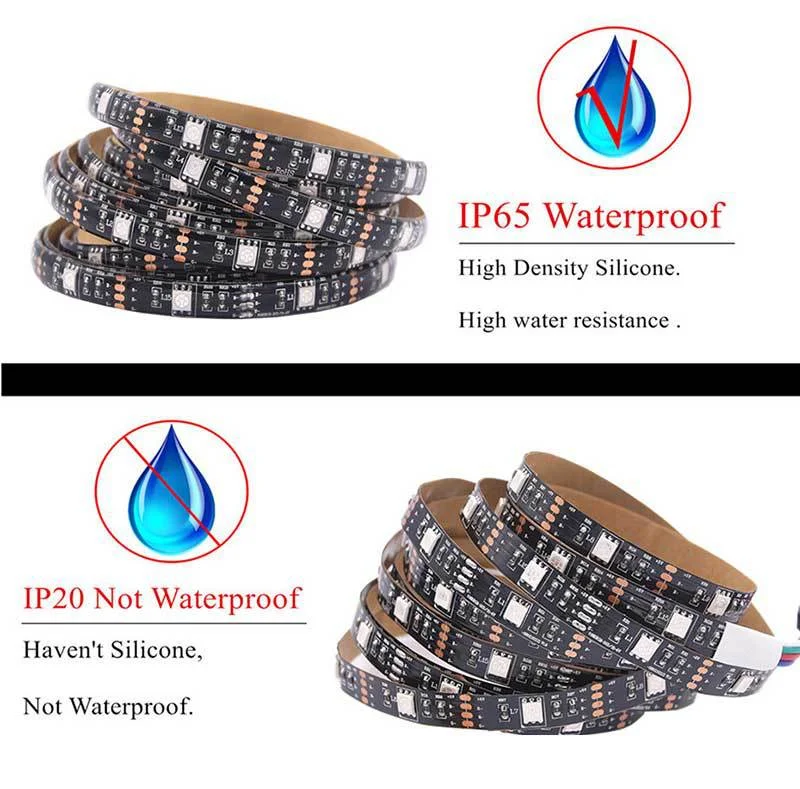 
LED TV Background Light 5050 RGB Mobile APP Smart Bluetoot Music USB Light Belt 