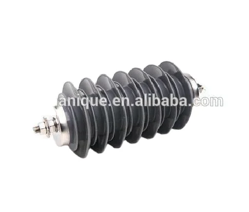 Low price 11kv 10ka Polymer type silicone rubber Surge lightning arrester arrestor without gaps