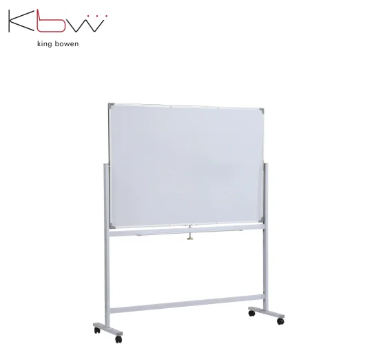 KingBowen Double Side Whiteboard White Board with Stand Writing Board for Office and School