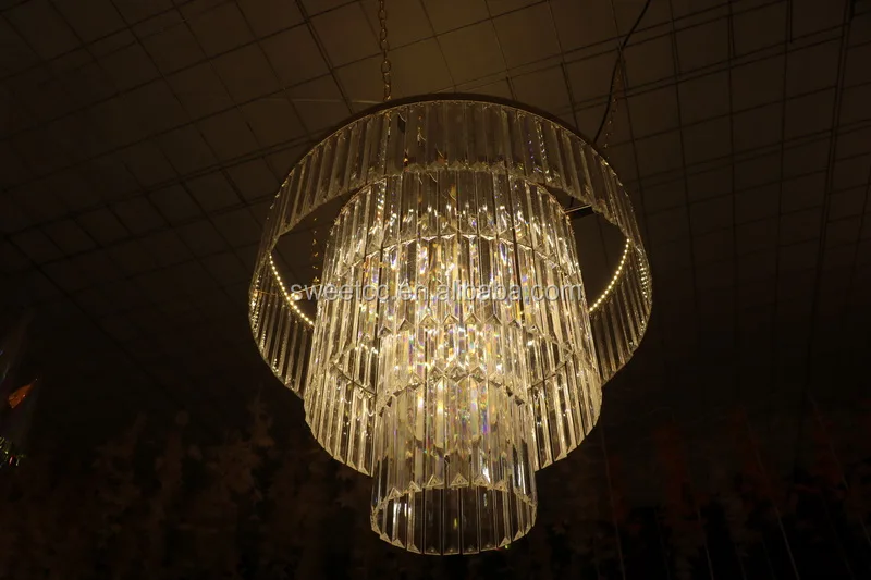 2020 LED ring floral ceiling wedding  hanging Decoration for wedding decoration