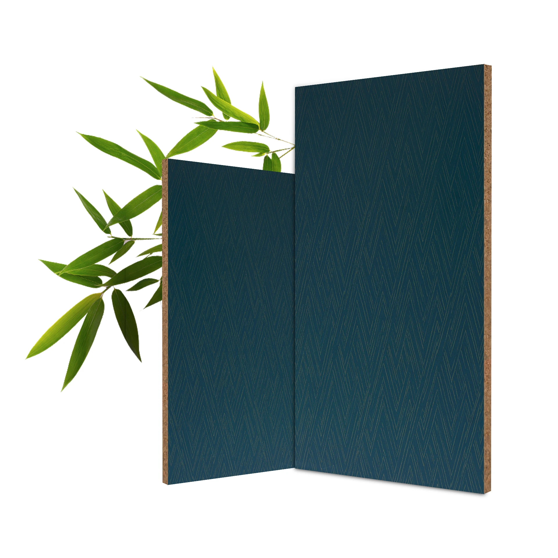 Hot Sale Modern Design Bamboo Melamine Laminated Particle Board Flakeboards Chipboard with Finished Surface for Furniture Use