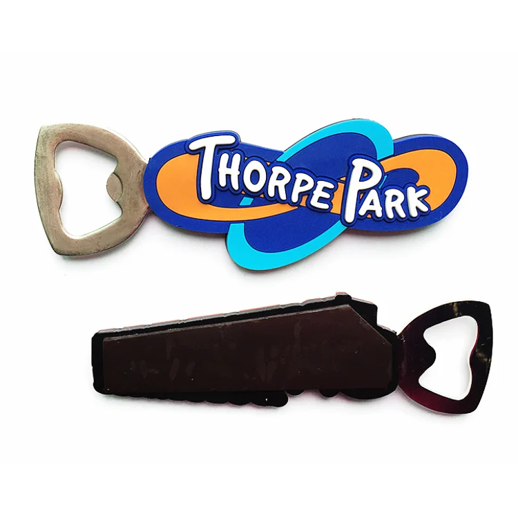 Personalised Made 3D Souvenir City Refrigerator Magnet Custom Logo Bottle Opener Magnet Fridge Magnet Customised