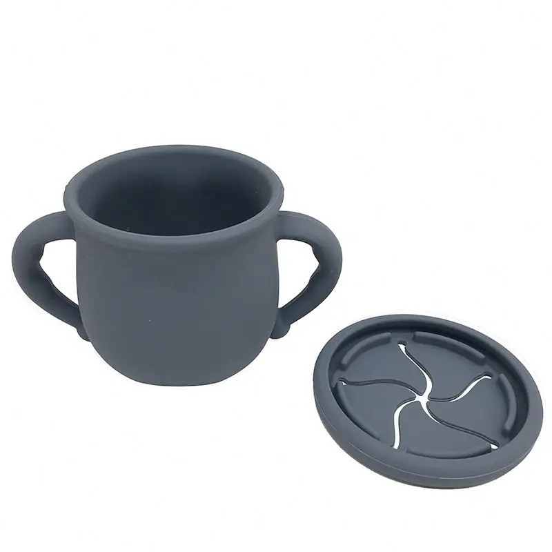 Kid Special Design Silicone Baby Cups with Lids Baby Trainer Cup Toddler for Kids