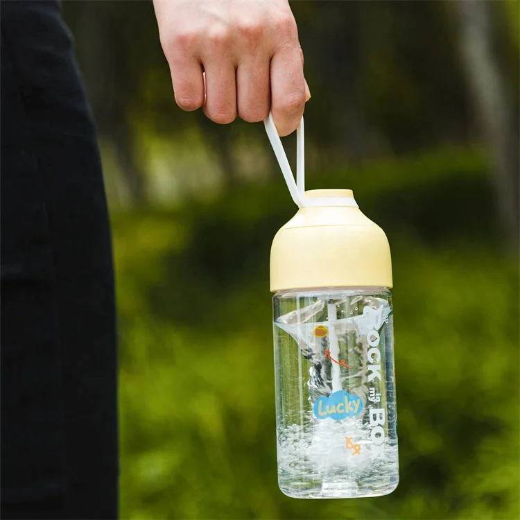 Customize Logo BPA Free Plastic Gym Fitness Healthy Care Powder Mixer Electric Mixing Bottle Protein Shaker