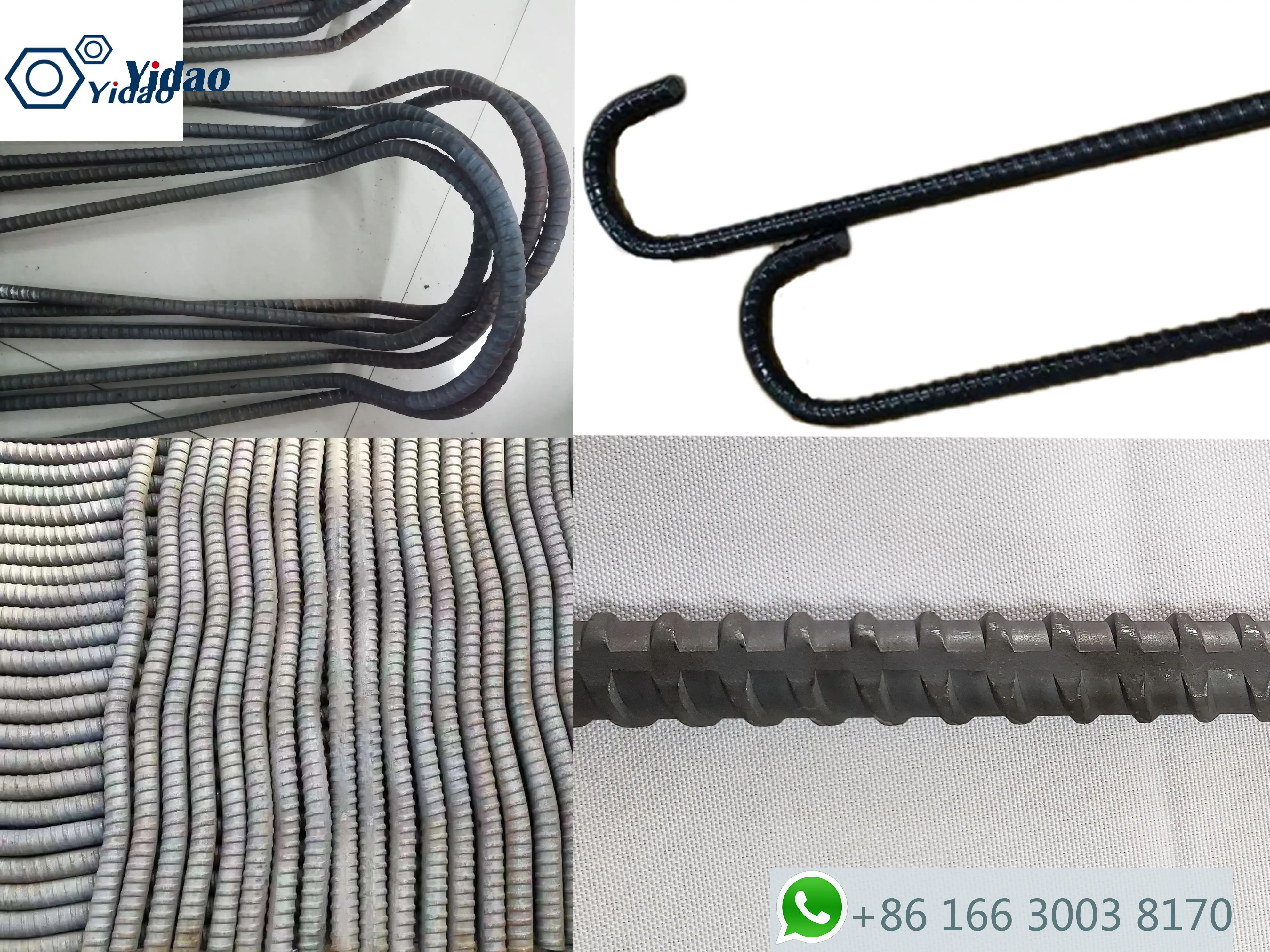 15mm grade 900/1100 loop anchor for climbing formwork