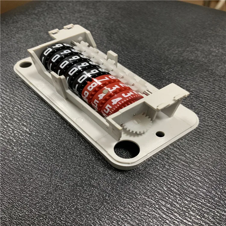 Высококачественный счетчик газа с 8 цифрами