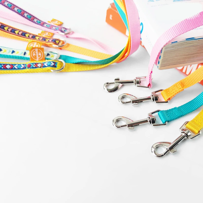 Adjustable sublimation Pet dog harness no pull supplies luxury pink accessories custom design small pet dog harness