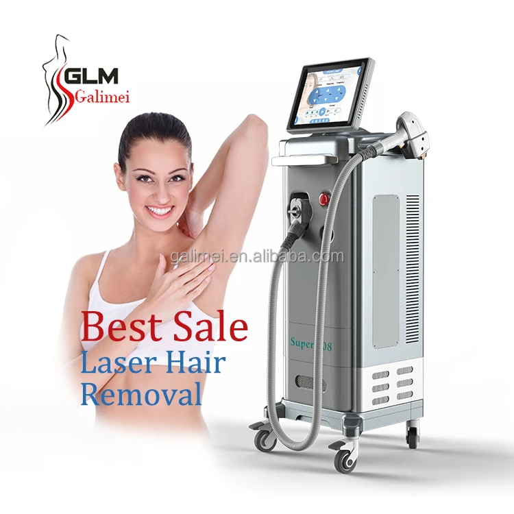 Diode Laser Hair Removal Laser 2023 New Beauty Equipment Ice Platinum Diode Laser Hair Removal Machine