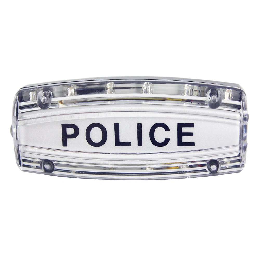 Красно-синий предупреждающий проблесковый наплечный фонарь для улицы мини-предупреждающий мигающий проблесковый светодиодный наплечный фонарь