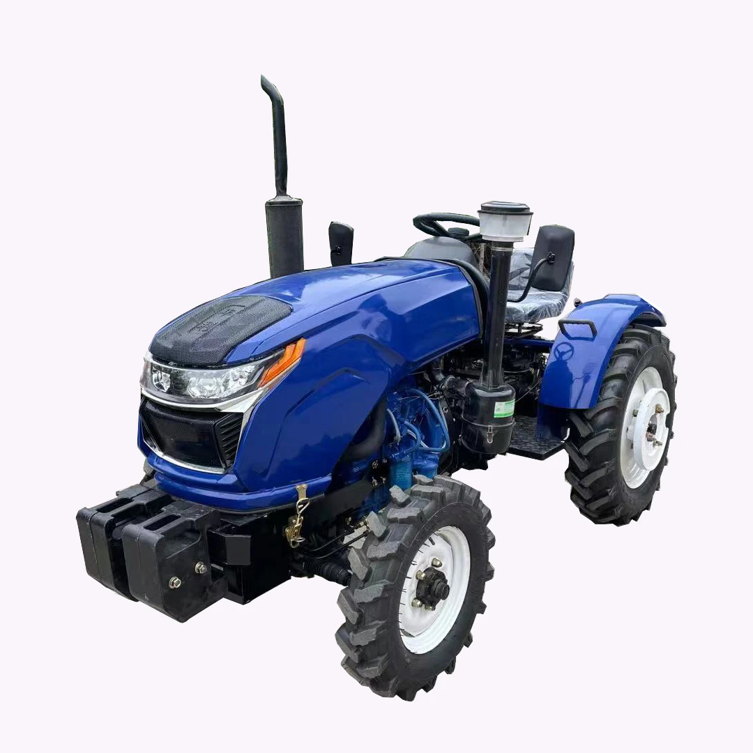 Top quality good price 2021 mini agricultural tractor with trailer for sale
