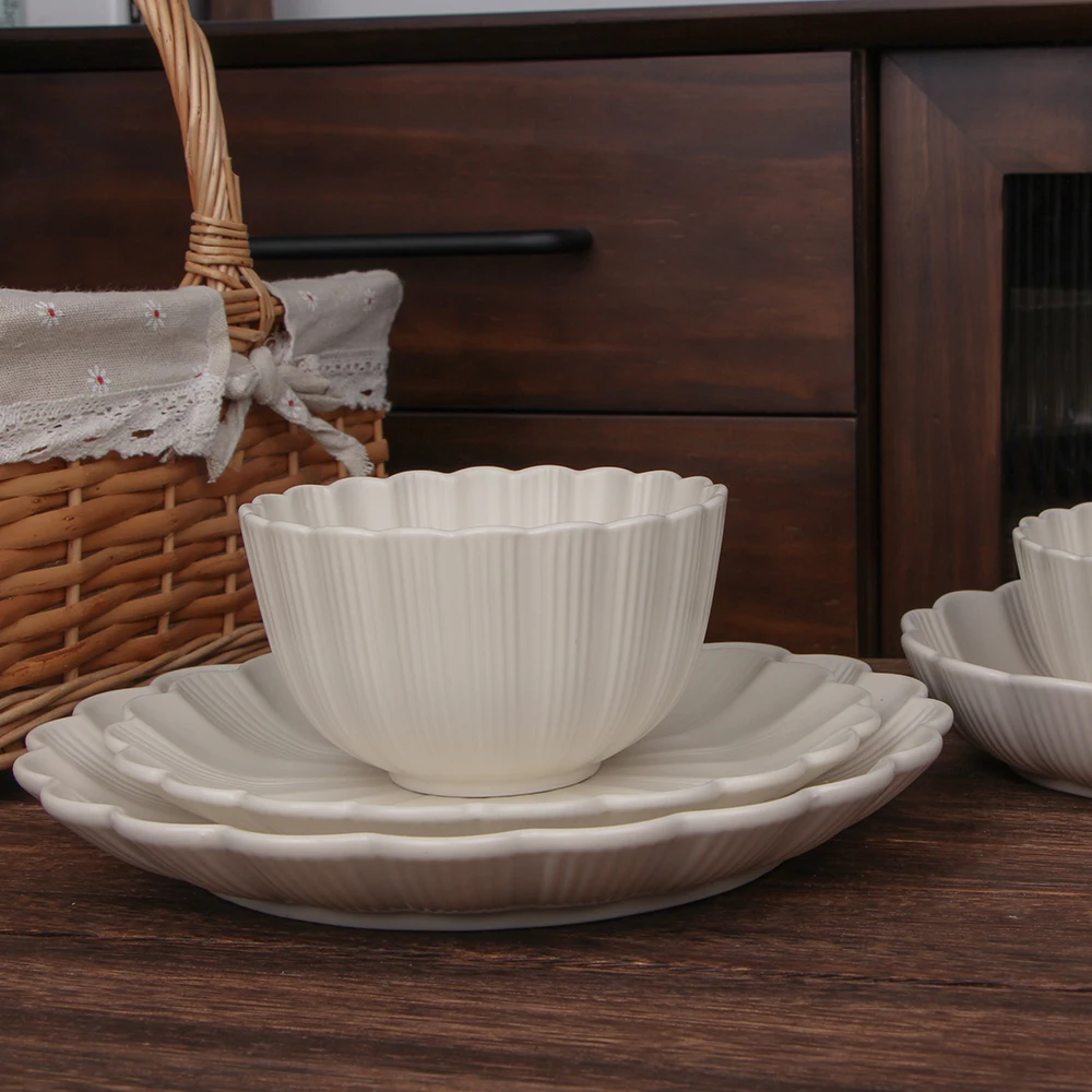 5.3 Inch Porcelain Ramen Bowl Custom Matte Galzed Ceramic Noodle Soup Bowl Set