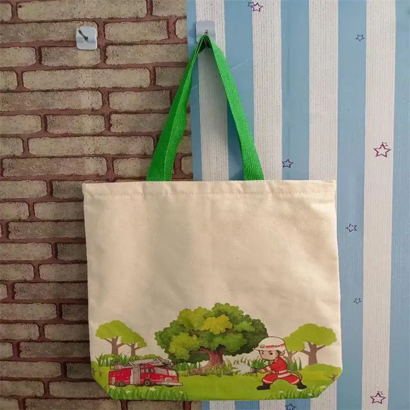 Canvas bag custom logo shopping custom cotton blank cotton bag portable canvas bag environmental protection