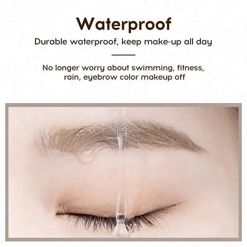 Professional Cream Eyebrow Color Filling Shaping Eyebrows Waterproof Volumizing Easy Brow Shape Soft Brown Pomade