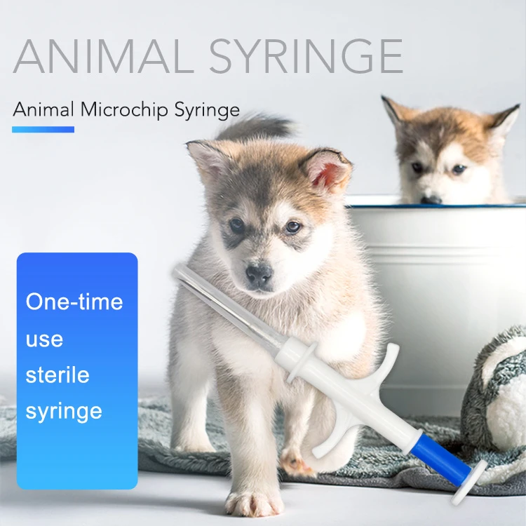 RAFID  Microchip Rfid Pet Tracking 134.2KHz Animal ID Microchips 1.25*7mm Pet Microchip