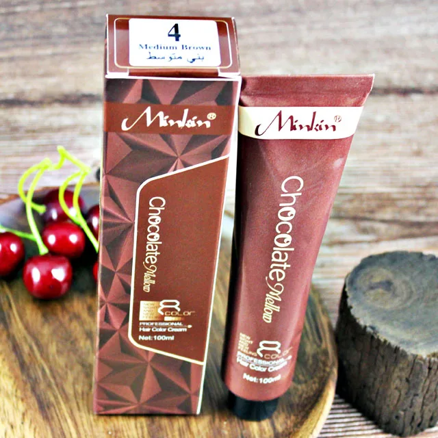 
Hot sale Chocolate color hair color Cream for Salon Use 