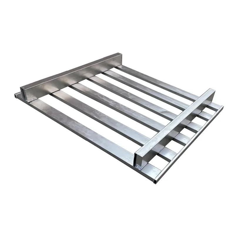 New Heavy Duty Warehouse Pallet Metal Storage Rack Warehouse Storage Logistic Steel Metal Pallet