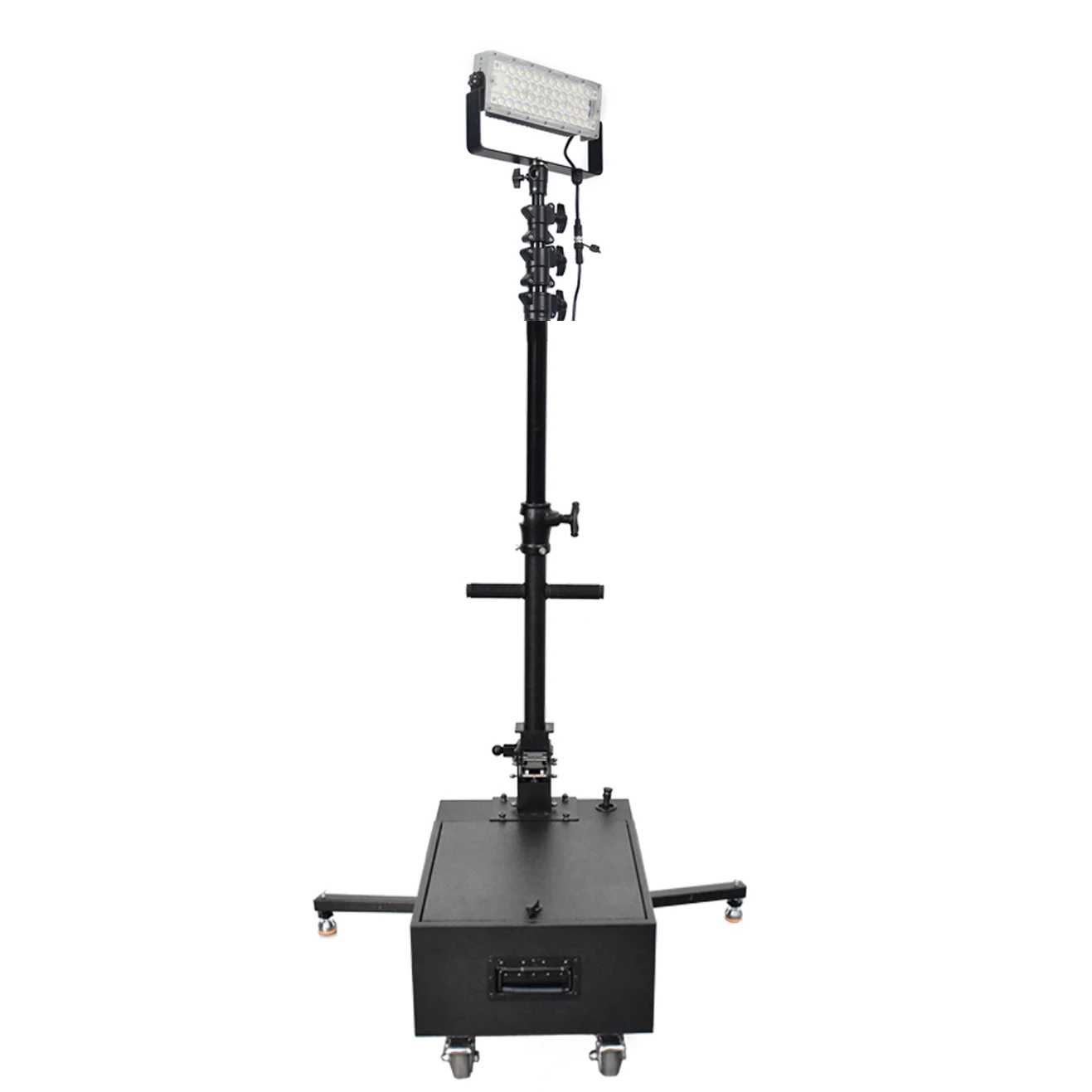 Led Portable Emergency Lighting System Tower Type With Battery Bank Mobile Led Solar Light Tower