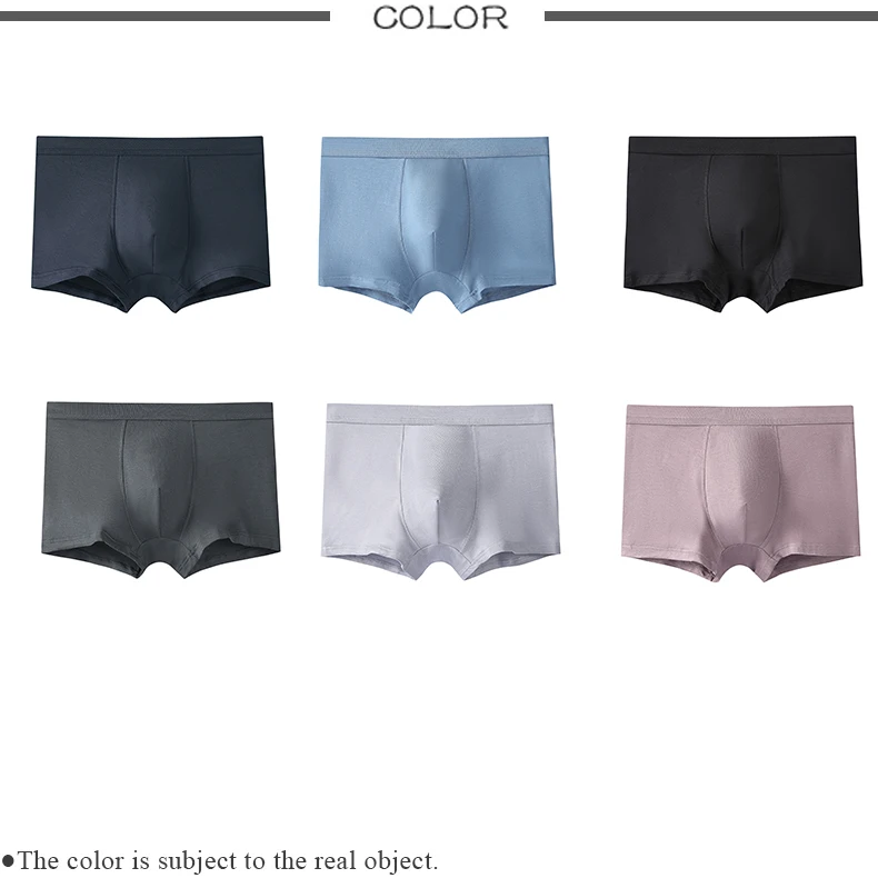 High Quality Customized Boxer Briefs Elastic Seamless One Piece Modal Men Comfortable Pouch Boxer Drawer Underwear