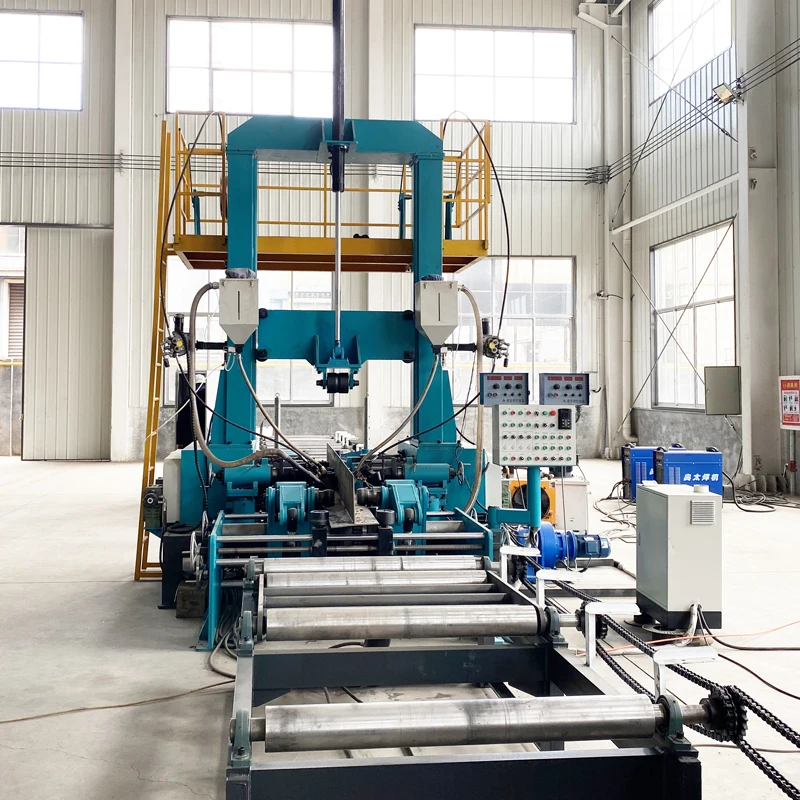 Automatic Assembly Welding Straightening Machine steel production line/welding machine