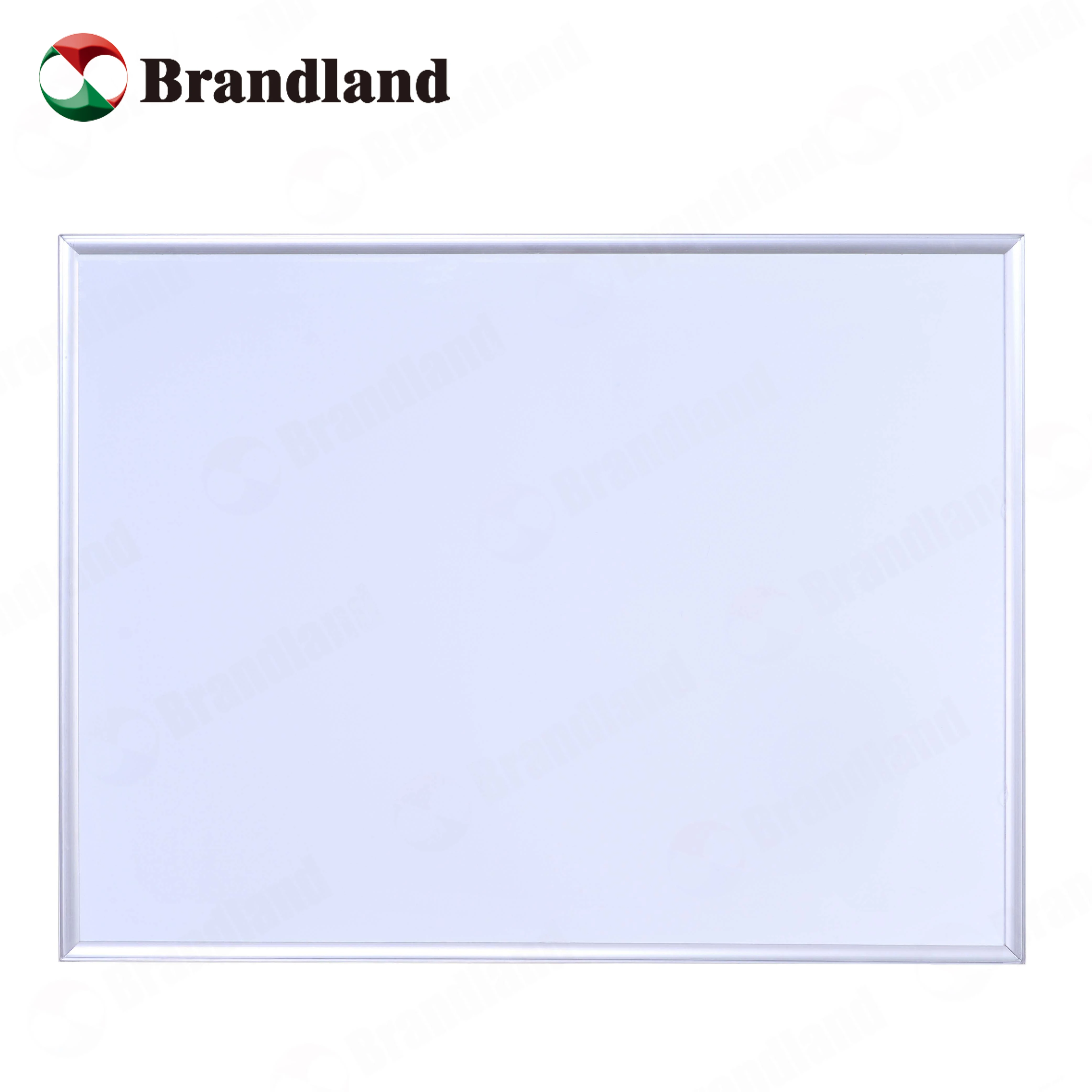 Brandland Hot Selling Magnetic Dry Erase White Board Custom Size Sliver For Office