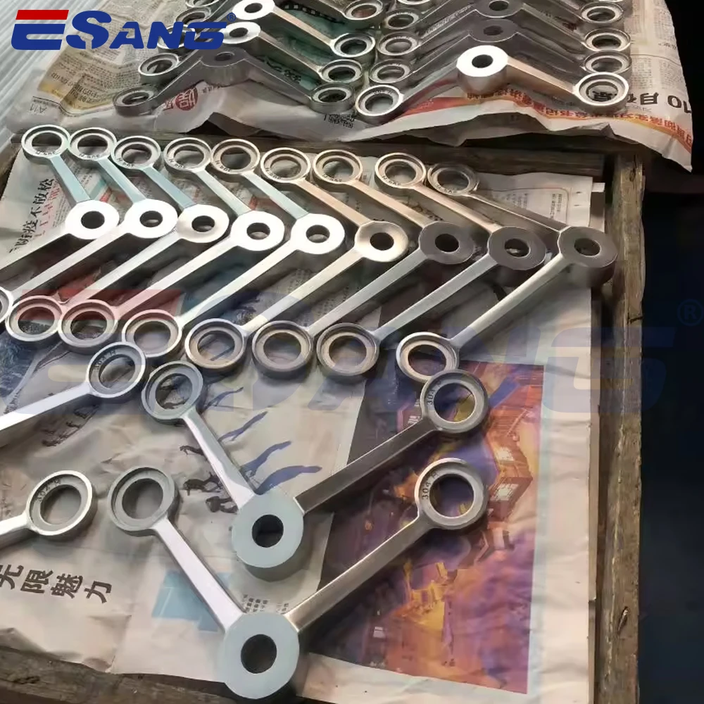 ESANG Glass Connector Bracket Hardware Glass Fitting Stainless Steel Glass Curtain Wall Spider System
