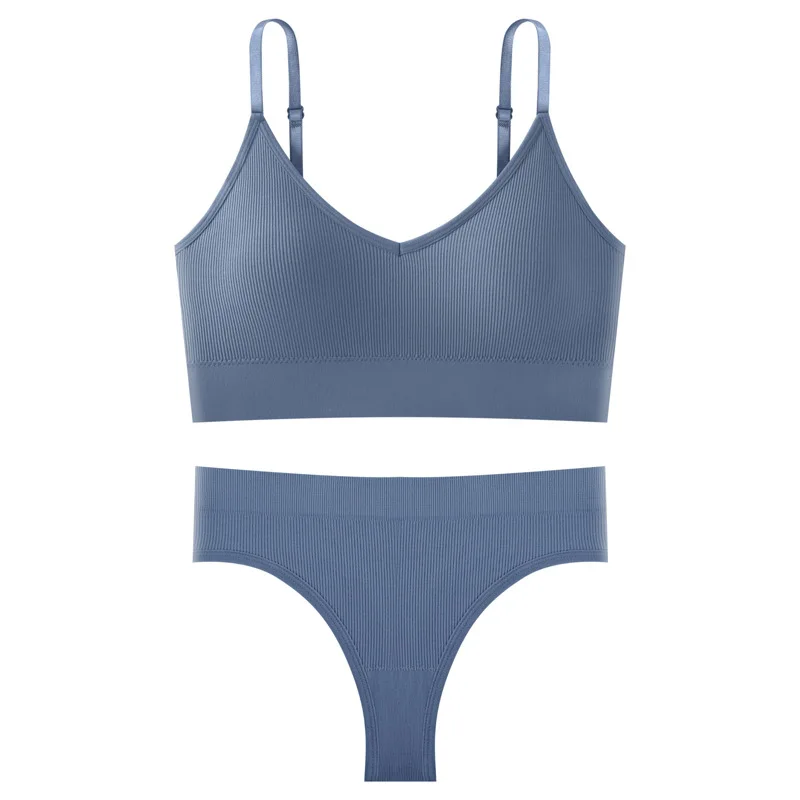 Women Sports Bras Beauty Vest Yoga Tube Top Wide Shoulder Strap Chest Pad Jogging Shockproof Chest Wrap Push Up Gym bra set