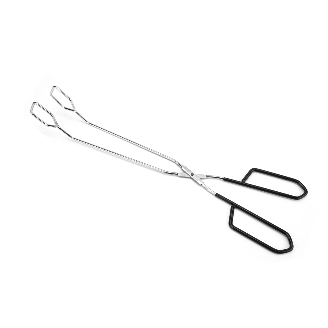 15 Inch 16 Inch Stainless Steel Kitchen Tongs Scissor Wire Cooking Tongs For BBQ Baking Bread Food Barbecue