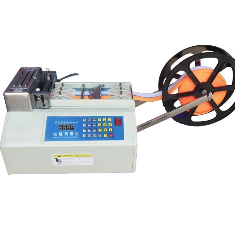 Hot sell Hook and loop belt cutting machine oval shape tape cutter circle tape cutting machine