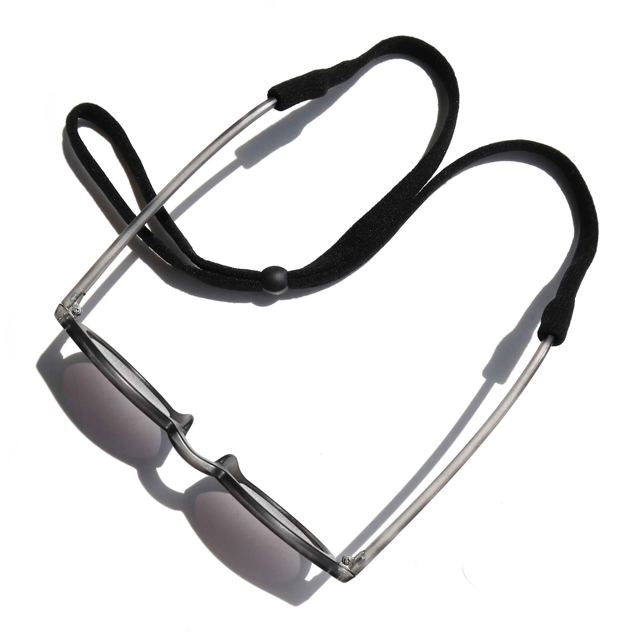 Nylon Sports Glasses Strap Elastic Sport Glasses Cord Eye Glass Black Cord Adjustable Sunglasses Strap Cheap Glasses Chain