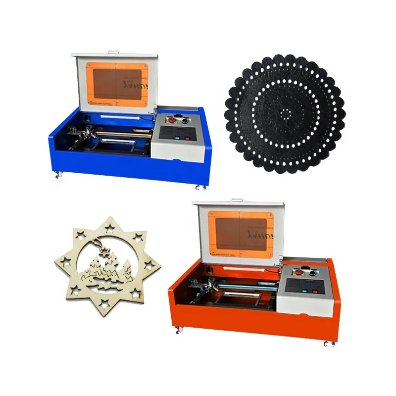 Factory Supplier Co2 Carving Machine Rubber Glass Leather Laser Engraver For Small Business