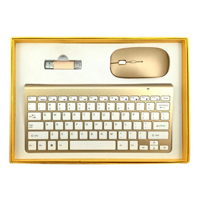 Wireless mouse keyboard phone OTG USB Flash Drive combo with box gift set for corporation advertising promotion marketing