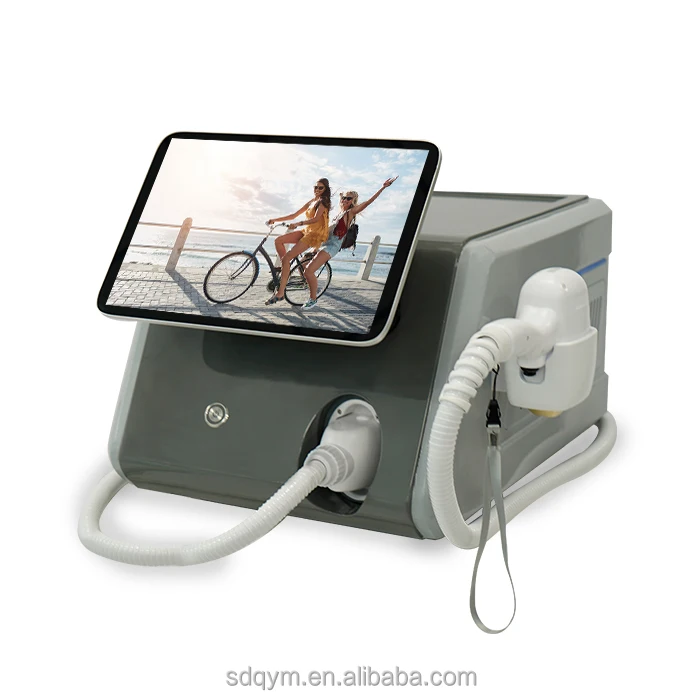 4K screen Diode laser hair removal 808 755 1064 portable 3 wave diode laser hair removal machine