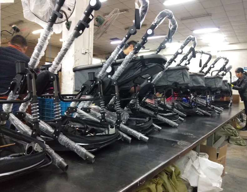 Purorigin Baby Products 2024 Reversible Seat Portable Travel System Foldable Baby Stroller Andadores Para Bebe