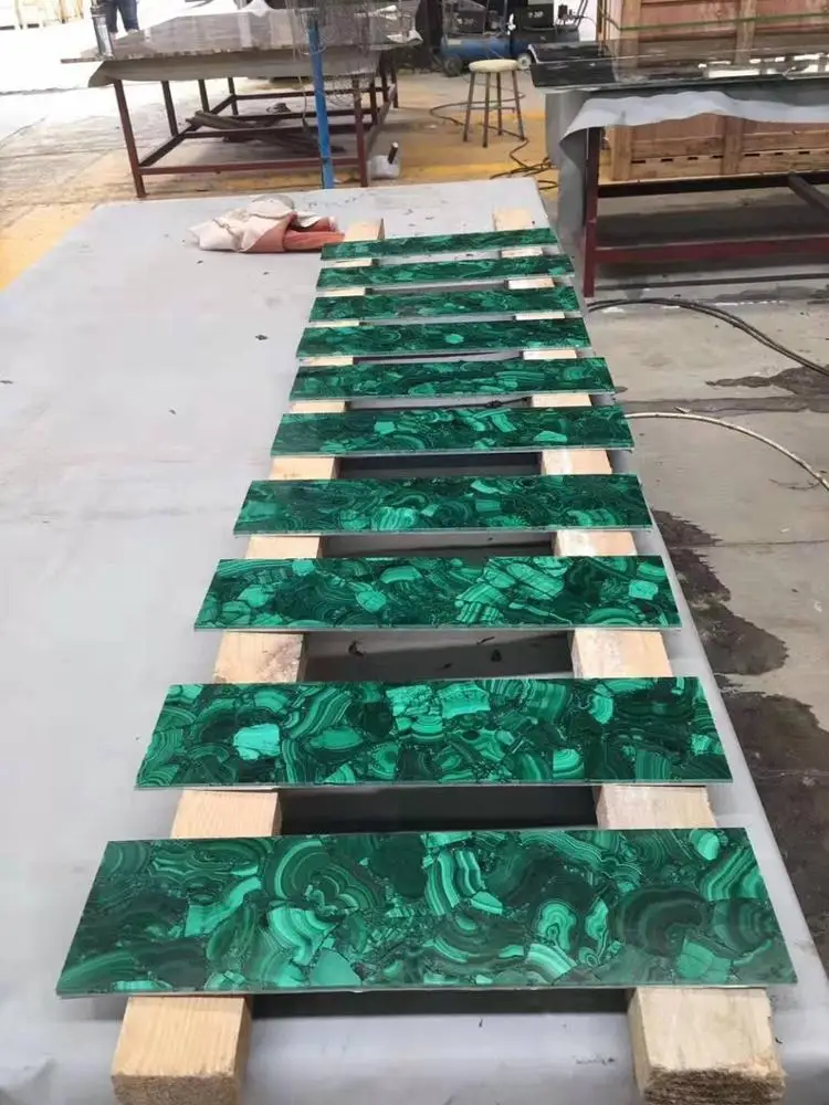 Green Malachite Slab Price Green gemstone agate stone slabs countertop