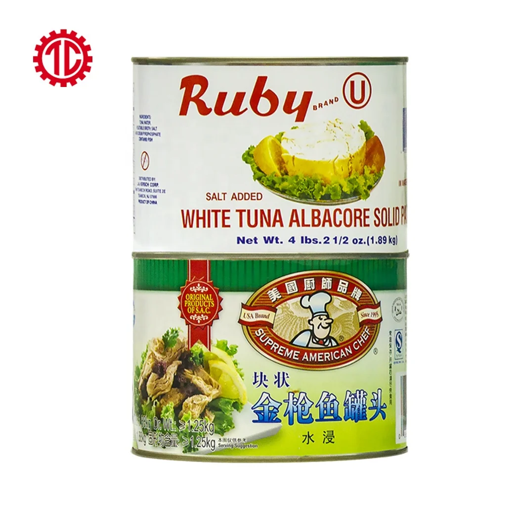 Albacore Solid White Tuna In Spring Water American Quality