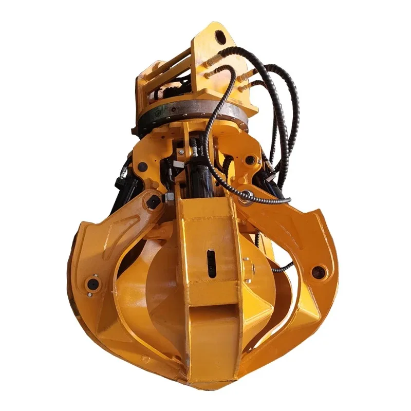 MAYERDI excavator grab stone grapple scrap metal claws orange peel Grapple