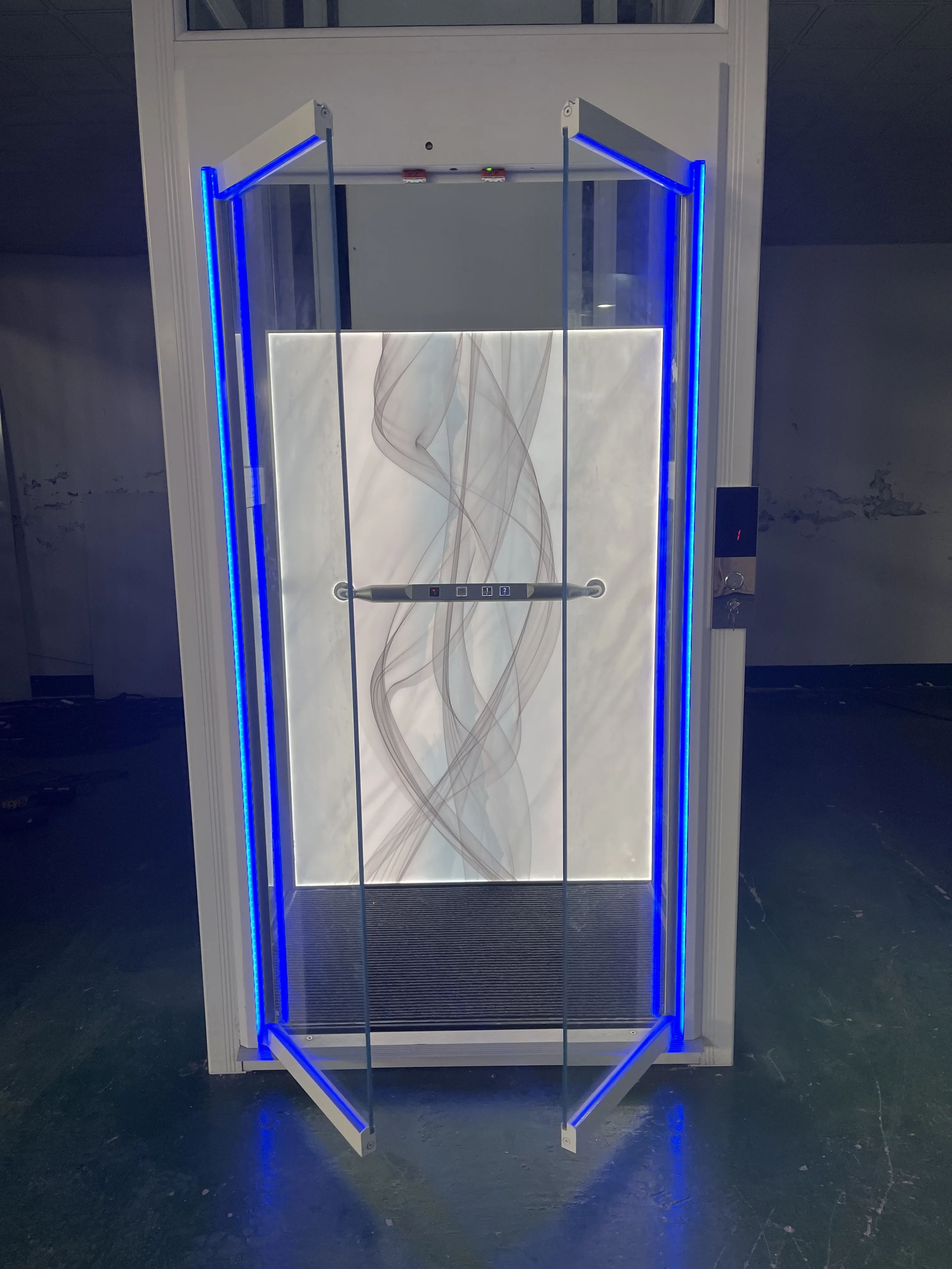 indoor outdoor vertical hydraulic house villa lift passenger elevators residential elevator small home lift