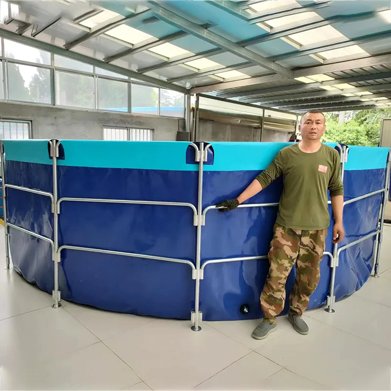 High Quality Aquaculture PVC large water tanks indoor fish breeding plastic commercial fish farming tank