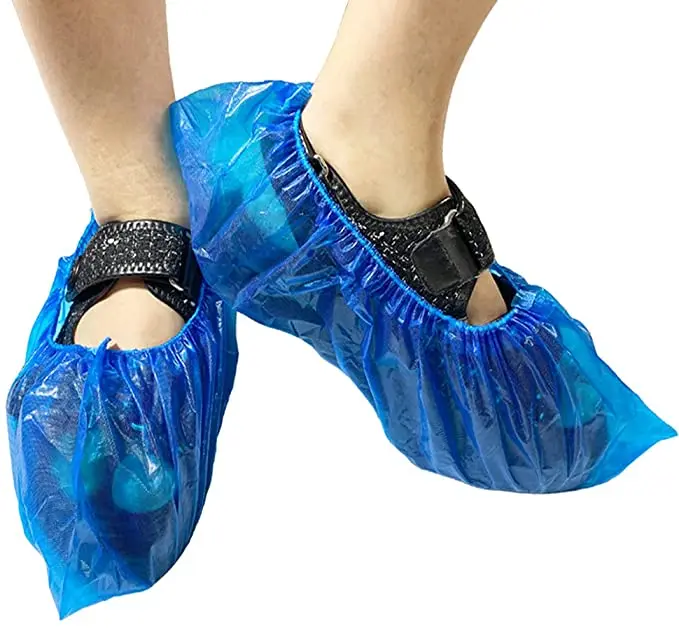 Disposable Cpe WaterProof Non Slip Plastic Shoe Covers