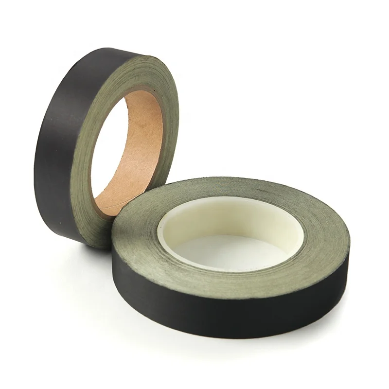 Recycled fibre High Temperature and Adhesion adhesive  interlayer insulation  black and white acetate cloth tape