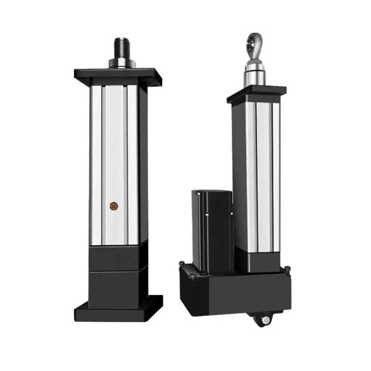 500mm/s custom ball screw electric telescopic line rotary to linear actuator servo cylinder price electric linear actuator