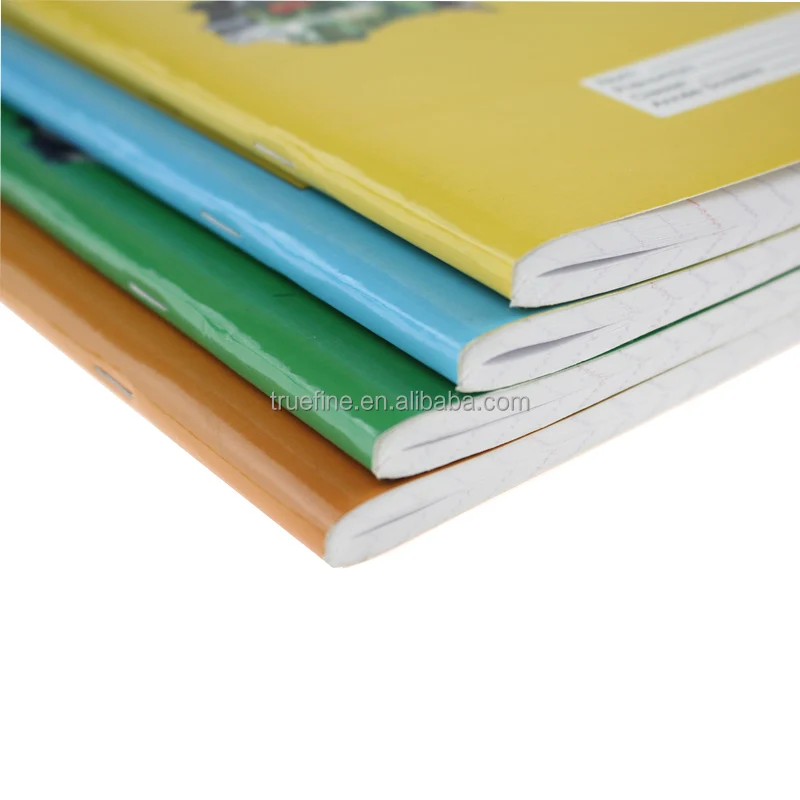 Customized notebooks Africa School student exercise book A5 cahier 100/200/300 pages grand format with French Line Rule