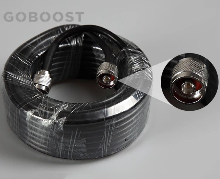  Коаксиальный Перемычка Goboost 10 м ретранслятор мобильного сигнала использует кабели связи метров с 2 N-гнездовыми разъемами кабель