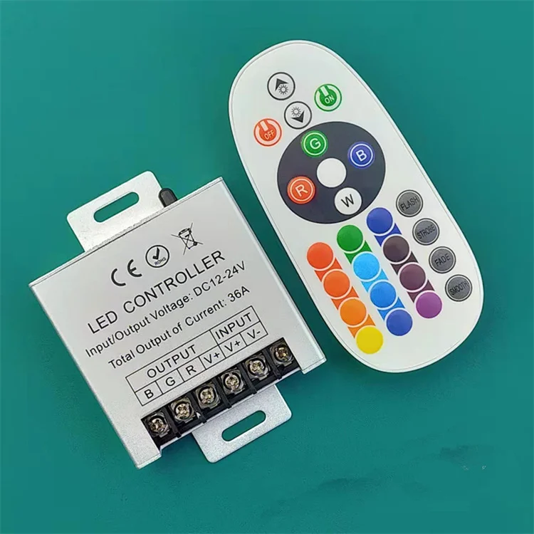 DC5-24V светодиодный Одноцветный регулятор затемнения RF полный сенсорный пульт дистанционного управления Диммер 2835 5050 гибкие полосы света